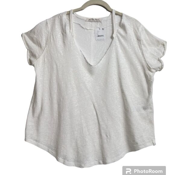 FREE PEOPLE Over U‎ Tee, Size XSMALL - Picture 4 of 11
